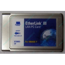 Сетевая карта 3COM Etherlink III 3C589D-TP (PCMCIA) без LAN кабеля (без хвоста) - Нижний Тагил