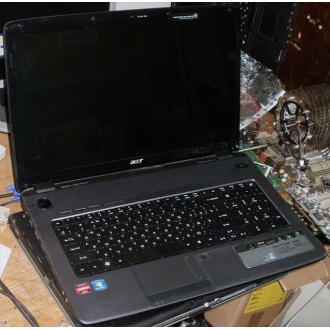 Ноутбук Acer Aspire 7540G-504G50Mi (AMD Turion II X2 M500 (2x2.2Ghz) /no RAM! /no HDD! /17.3" TFT 1600x900) - Нижний Тагил